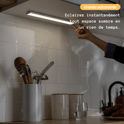 Lumiaa 2.0® - Réglette LED sans fil à détecteur de mouvements