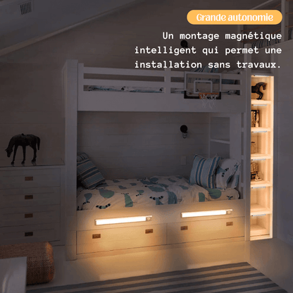 Lumiaa 2.0® - Réglette LED sans fil à détecteur de mouvements