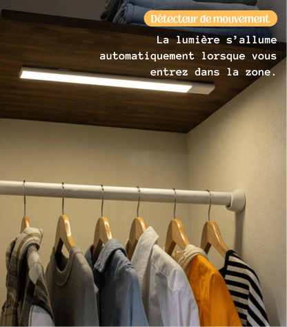 Lumiaa 2.0® - Réglette LED sans fil à détecteur de mouvements